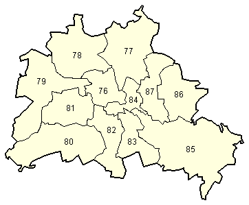 Map of Berlin